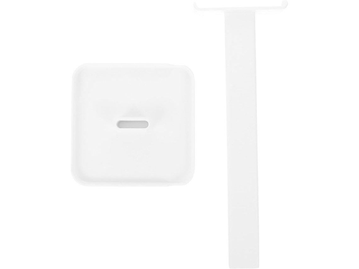 Suporte De Mesa Para Fones Ouvido Com Fio, Organizador Removível, Superfície Lisa, Base Estável Em Abs E Função De