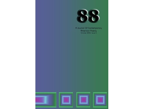 Livro 88 A Journal of Contemporary American Poetry Issue 5 de Wilson Ian Randall (Inglês)