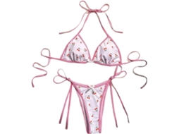 Conjunto de Biquíni com Alças Ajustáveis SFUSHOS