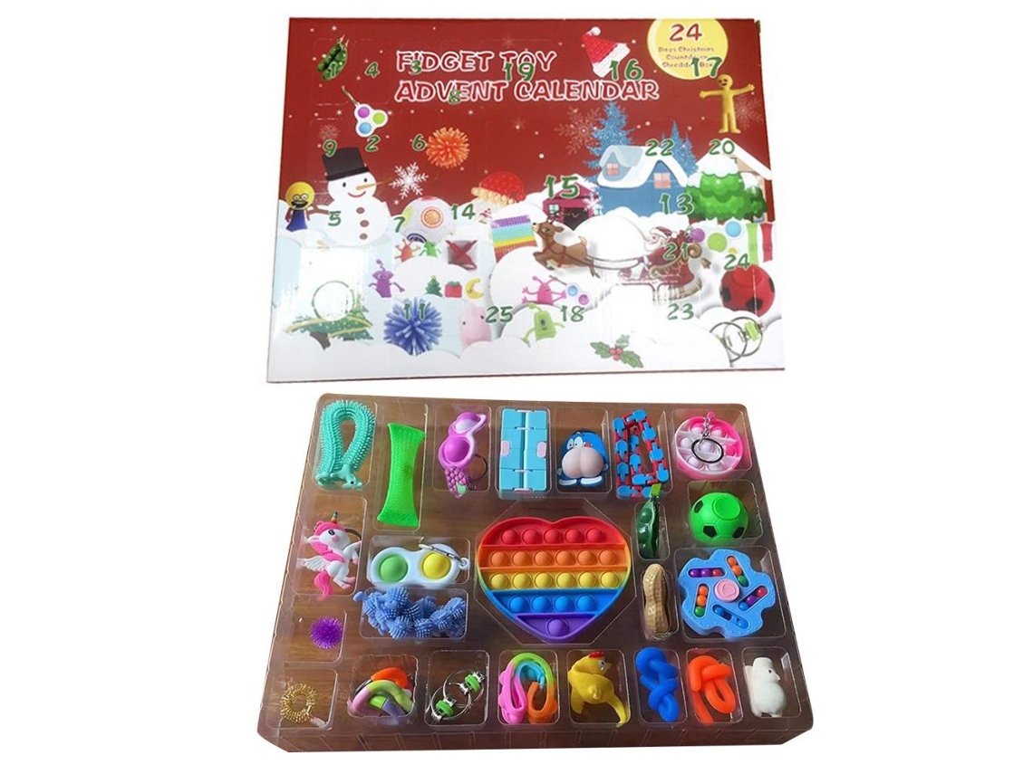 Kit de Brinquedos de Stress para Natal LAXISCREED