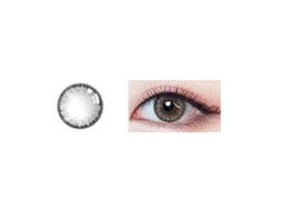 Lentes de contacto naturales de 14,5 mm, grado 0 anual, accesorio para ojos grises Vante