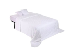 Cobre leito HOME ESPRIT Branco 180 X 260 Cm Uni Interior Chic