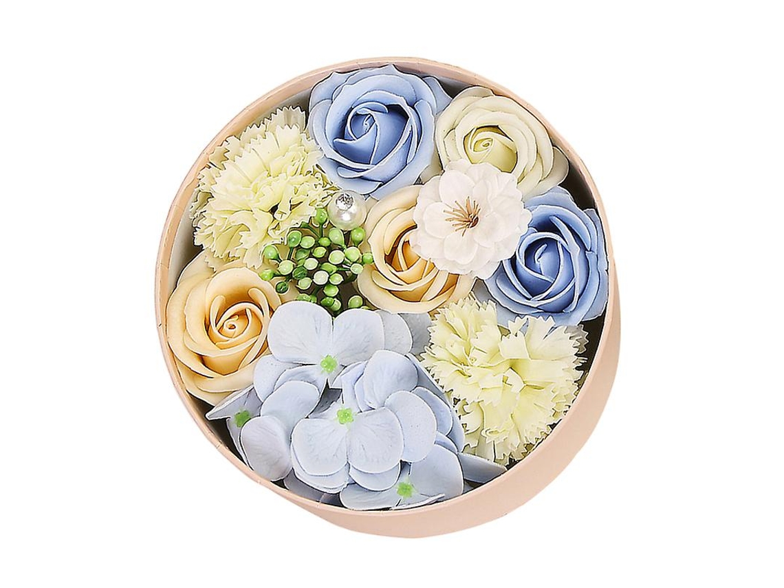 1Pcs Caixa de Presente de Arranjo de Flores de Sabão ALLINLESS