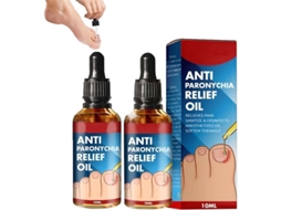 Óleo Anti Paronychia, 2pcs Tratamento de Paronychia para Unhas Danificadas, Descoloridas e Grossas