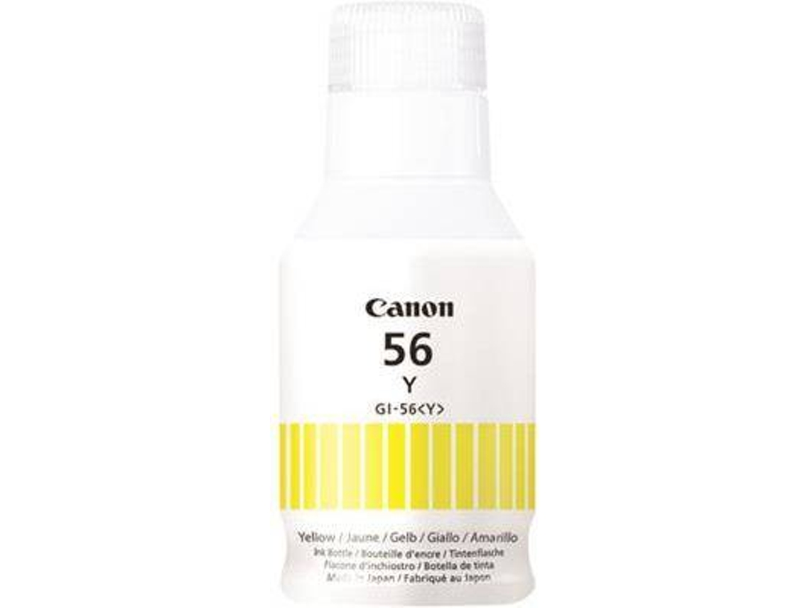 Tinteiro CANON GI-56 Amarelo (4432C001)