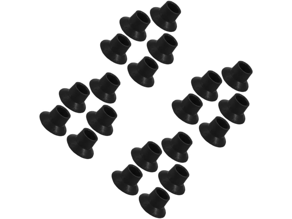 Capas de Borracha para os Pés do Trampolim, Antiderrapantes e Silenciosas, Acessórios Duráveis GOKOCO