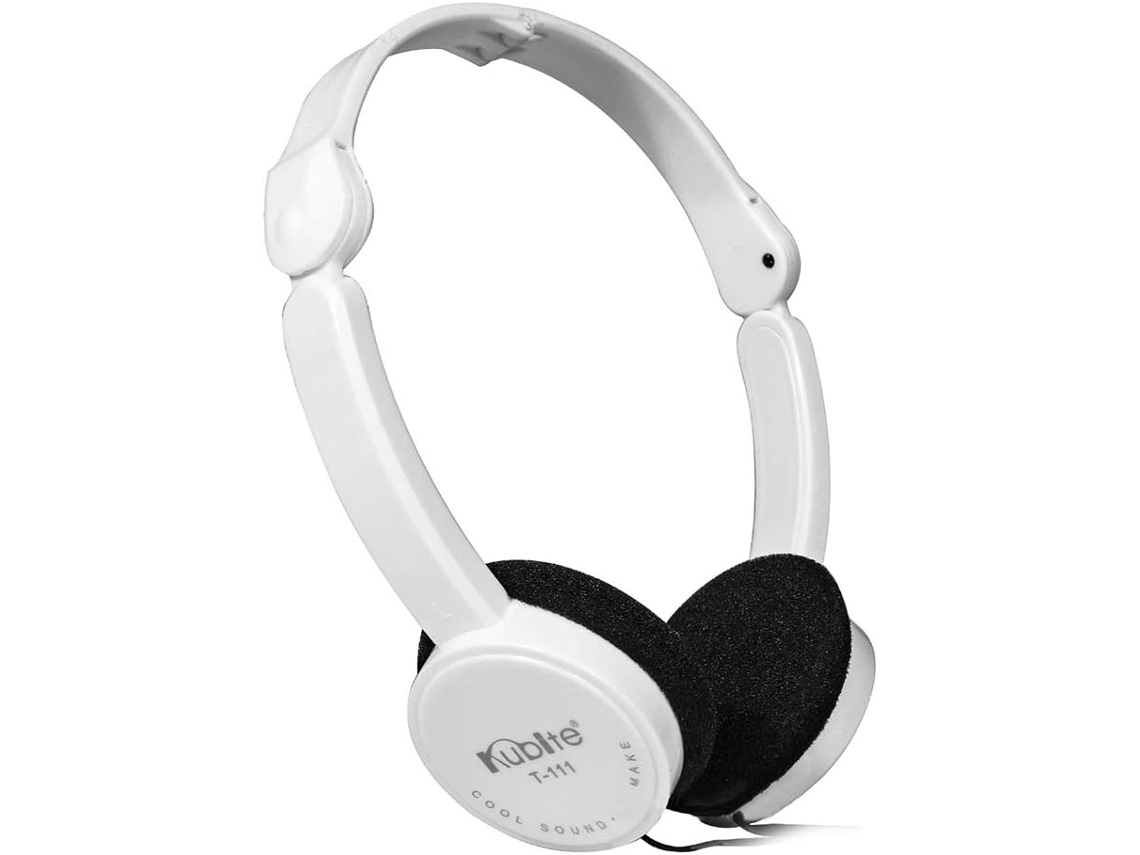 Fone De Ouvido Retrátil E Dobrável, Leve, Com Fio, Microfone, Som Estéreo Com Graves Potentes, Compatível Com Iphone