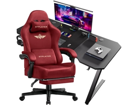 Cadeira Gamer Mesa Gamer Em Z, Ótima Combinação De Relação Qualidade Preço Gtplayer