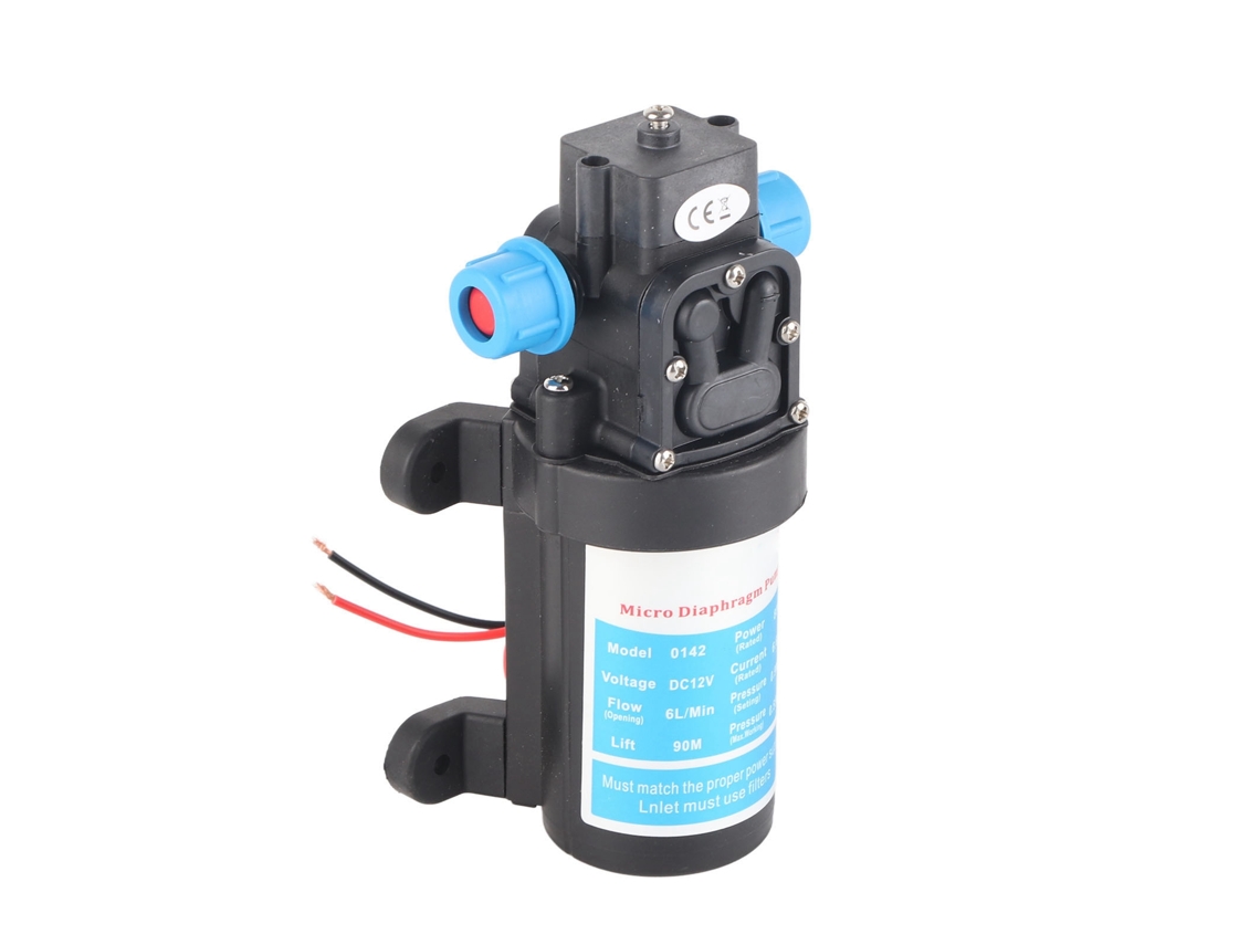 Bomba Diafragma Elétrica Micro Alta Pressão 12v