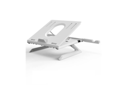 Lurelia Suporte Para Portátil Ergonómico, Antiderrapante, Com Ventilação, Em Liga De Alumínio, Compatível Com Macbook, Em Preto