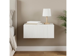 Vidaxl Gabinete De Canto Montado Na Parede Branco 49 X 34,5 X 20 Cm