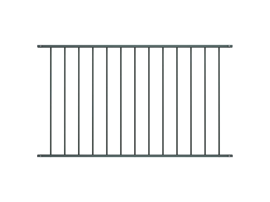 Painel De Vedaã§ã£o Aã§o Revestido Com Pã³ 1,7x1 M Antracite DKD HOME DECOR