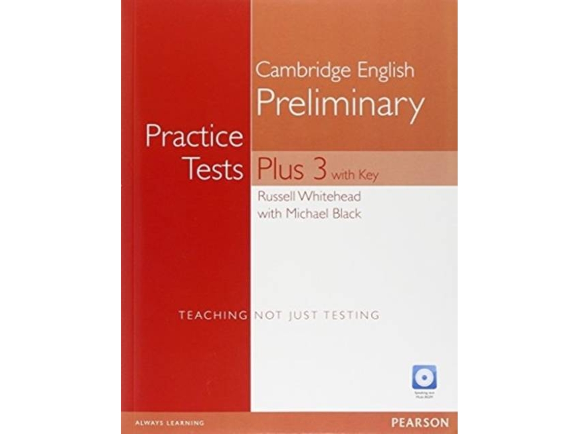 Livro Practice Tests Plus PET 3 with Key and MultiROMAudio CD Pack de Russell Whitehead (Inglês)