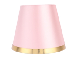 Abajur de Tecido Estilo Europeu Moderno para Lâmpada E27 Mesa Piso Decoração Px132 Rosa S/MARCA
