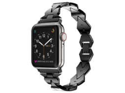 Bracelete para Apple Watch 38/40 Mm Barroco Preto