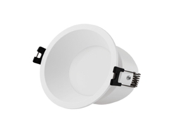 Aro Downlight Cônico Ip65 para Lâmpada Led Gu10 / Gu5.3 Corte Ø85 Mm Maxis LEDKIA