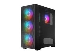 Dart Pro Argb Midi Usb C Pc Case Preto Logic