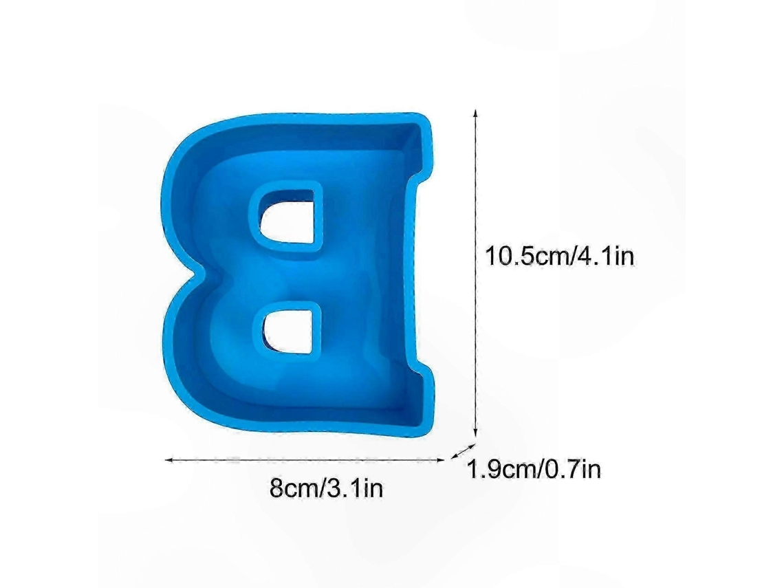 Molde De Bolo Em Formato De Letra 3d Para Assar Bolos E Sobremesas