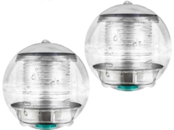 Luzes solares flutuantes para piscina Rebe, 2 peças com 7 cores que mudam automaticamente, duráveis e de longa duração.