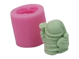 Molde de Silicone 3d Papai Noel Nova Line para Velas e Sabonetes