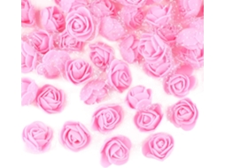 200 Unidades de Cabeças de Rosas Artificiais em Espuma de Pe. AQUAFORGE
