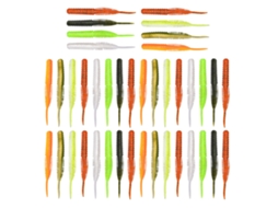 Lure (simulated Fishing) Afishlure Screw Straight Tail Maggot 100mm 4.5g Lure Bait 100mm Artificial Simulation Screw Body Straight Tail Worm Fi...