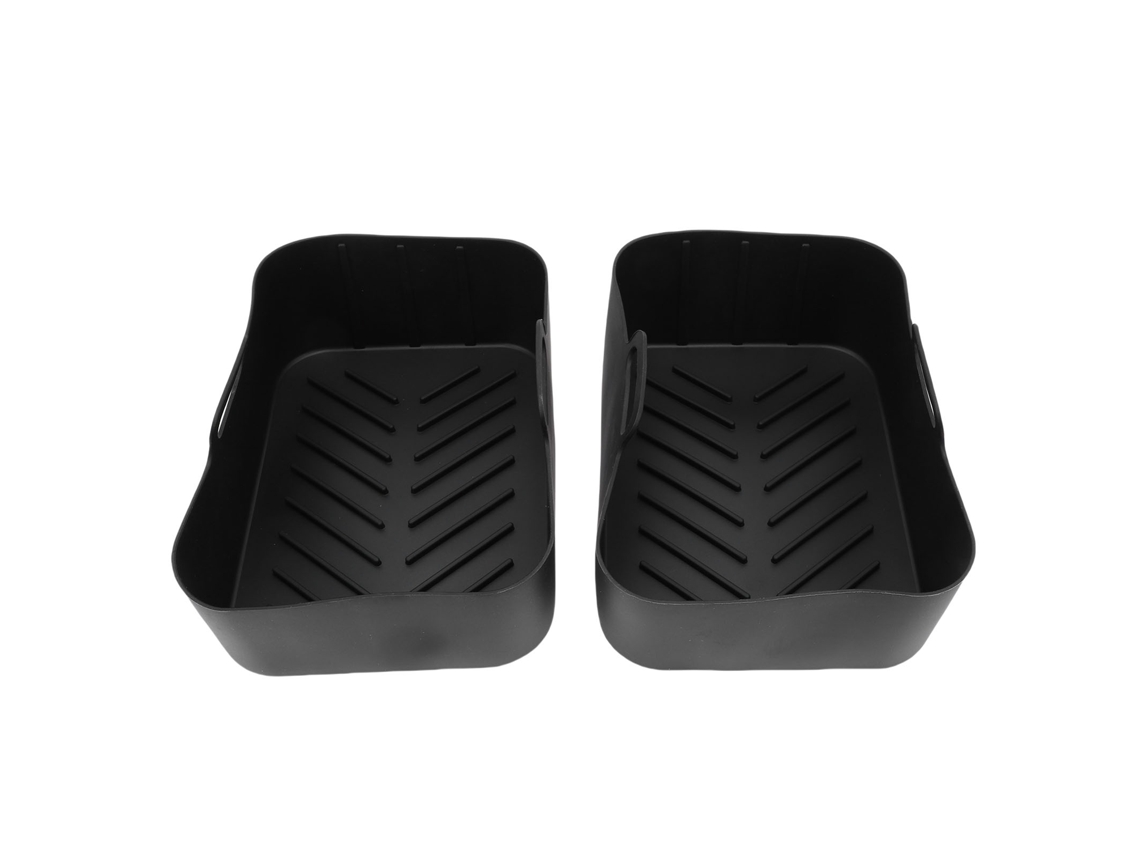 Laxiscreed Forros De Silicone Para Fritadeira De Ar Ninja Foodi Max Af400, Pack De 2 Para Uso Duplo E Prático
