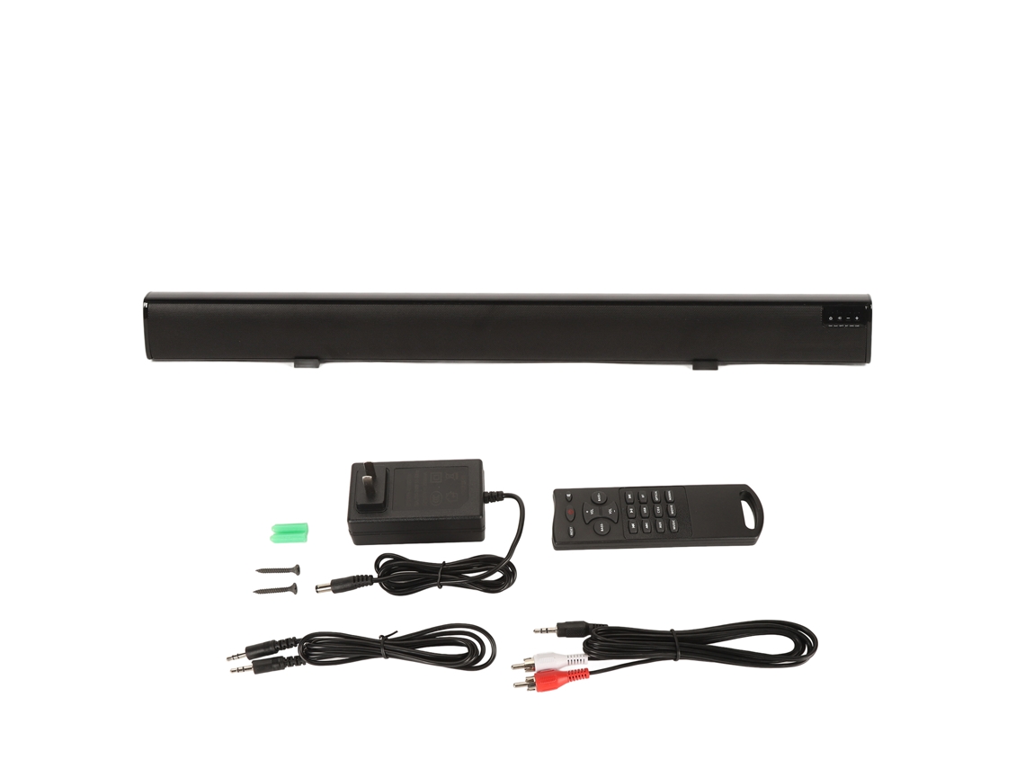 Soundbar Soundbar Bluetooth Longo Montado na Parede Controle Remoto Áudio de Tv para Casa EOOCOO (60w de Alta Potência, Conexão Sem Fio Bluetooth)