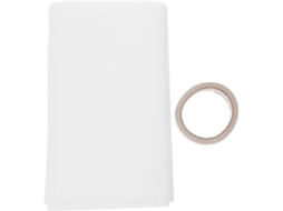 Filtros De Ventilação De Algodão Branco, Pacote Com 10 Unidades, Garantem A Filtragem.