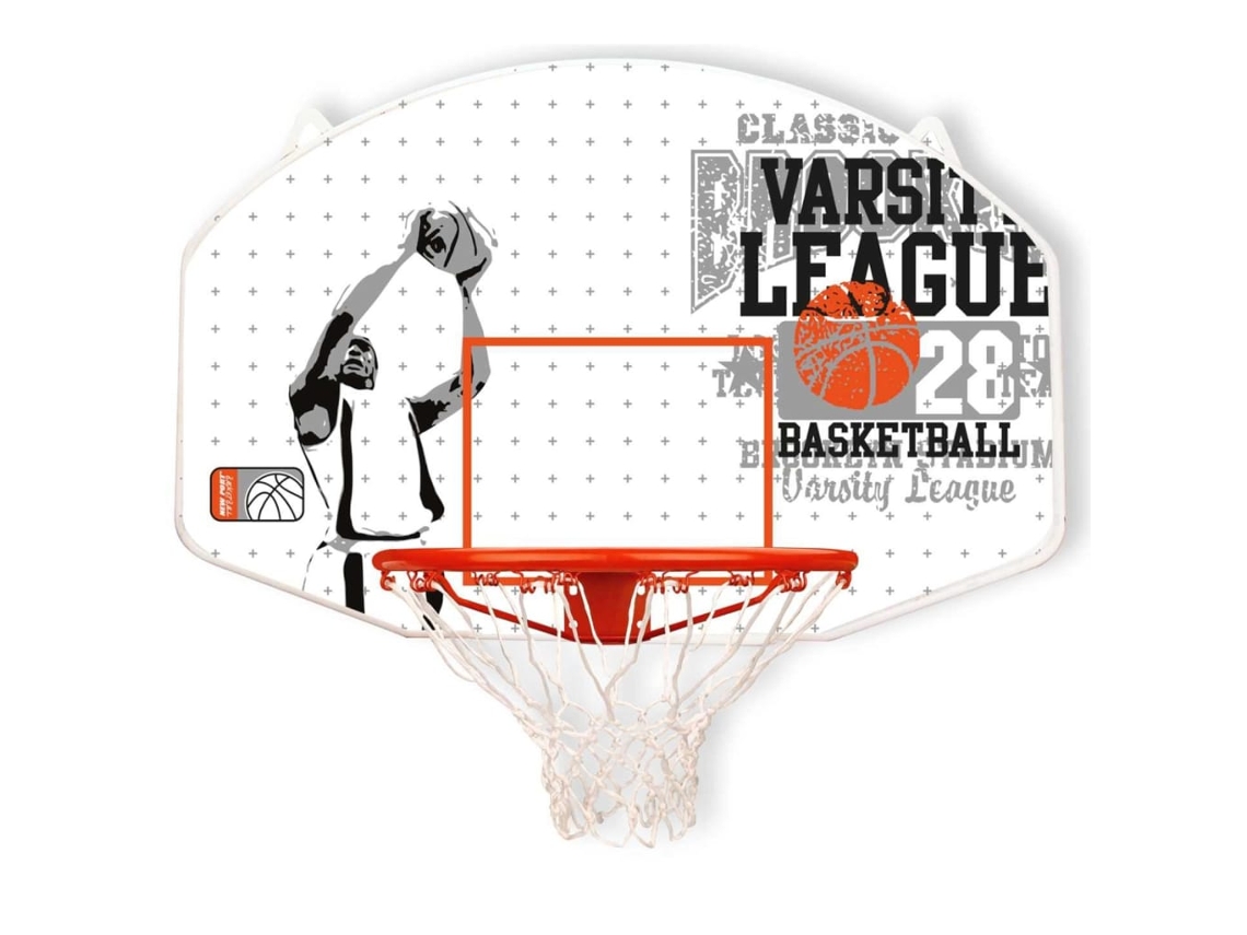 New Port Tabela basquetebol suspensa aro fibra de vidro 16NY-WGO-Uni