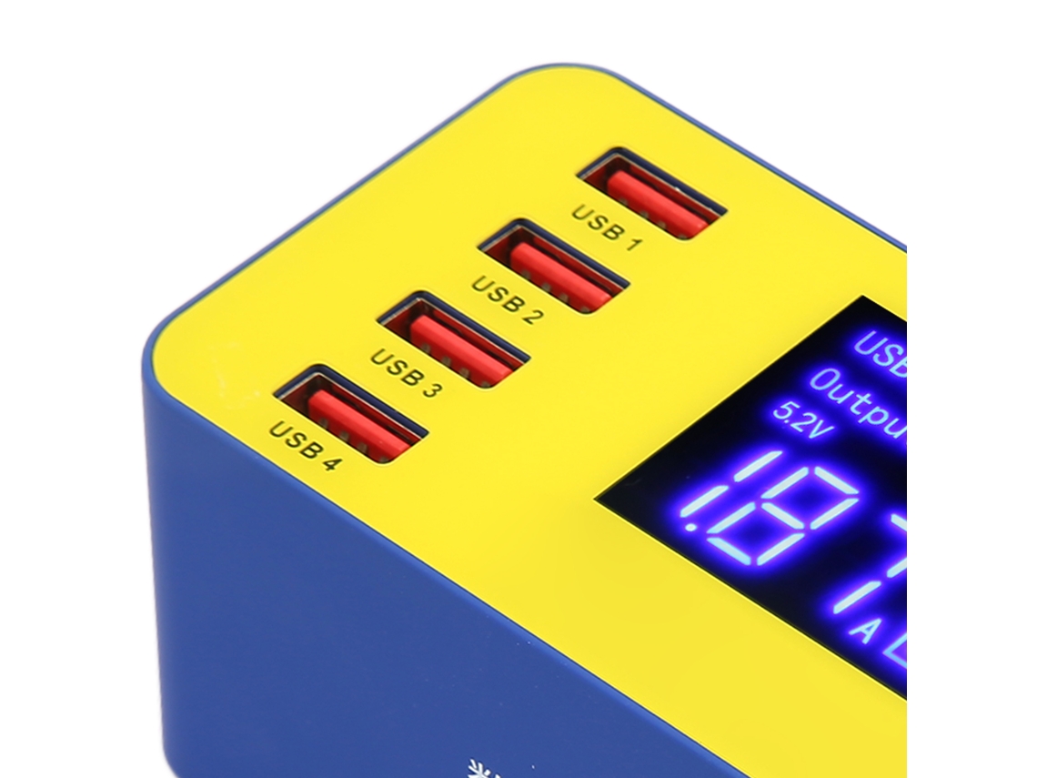 Carregador USB com Display Digital EOOCOO