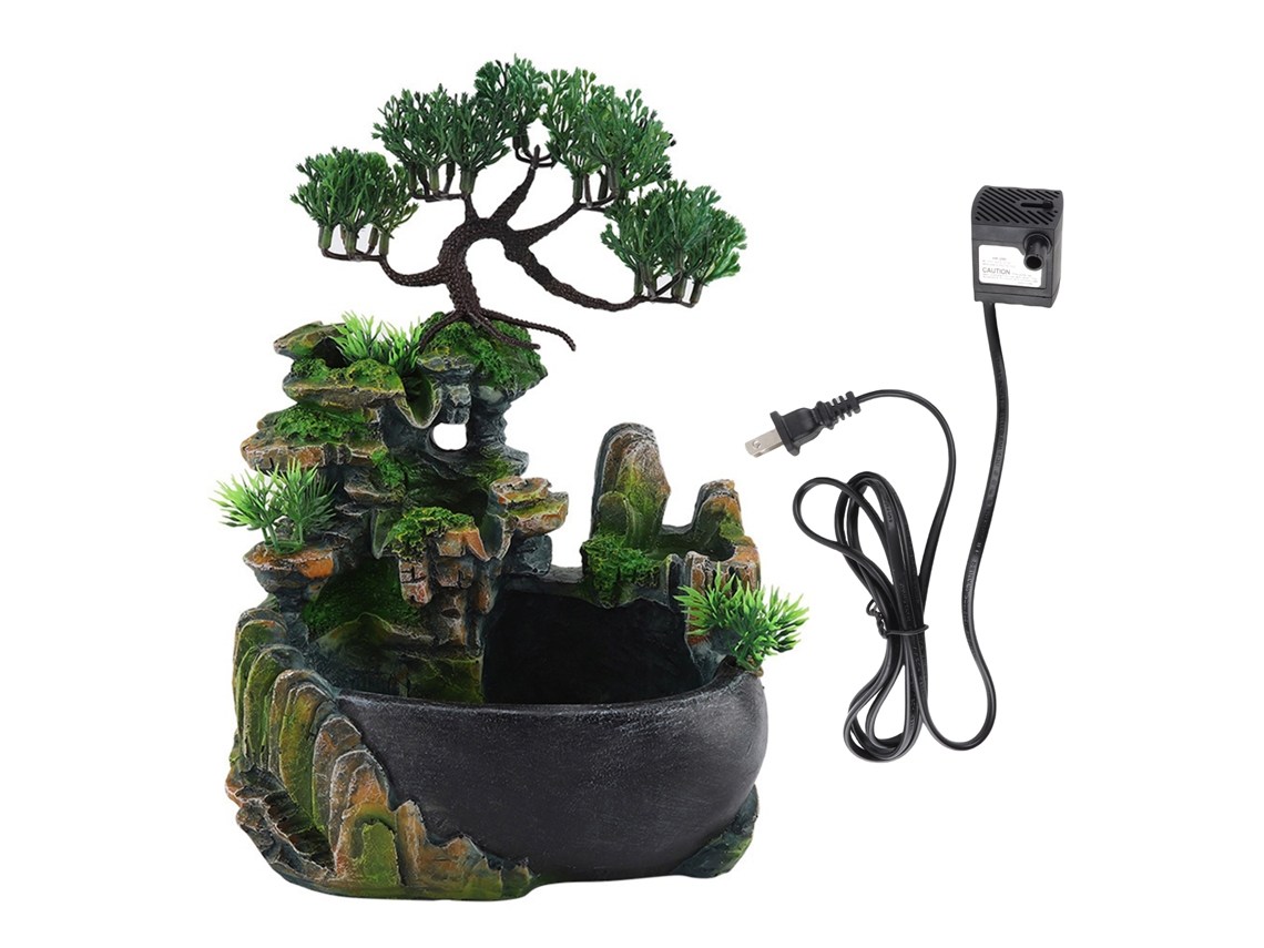 Fonte de Mesa Cascata Pequena para Escritório | S/MARCA