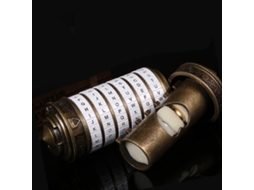 Cilindro com Senha Cryptex de Metal, Presente de Dia dos Namorados para Namorado e Namorada | S/MARCA