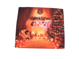 Laxiscreed Decoração De Parede Natal Hd Colorida Para Festas E Celebrações