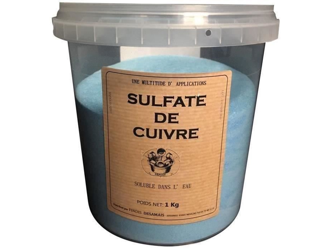 Sulfato De Cobre 1 Kg Dousselin