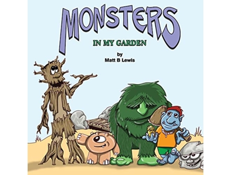 Livro Monsters In My GArden de Mr Matt B Lewis (Inglês)