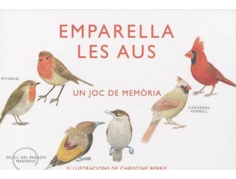 Livro Emparella Les Aus de Christine Berrie (Catalão)