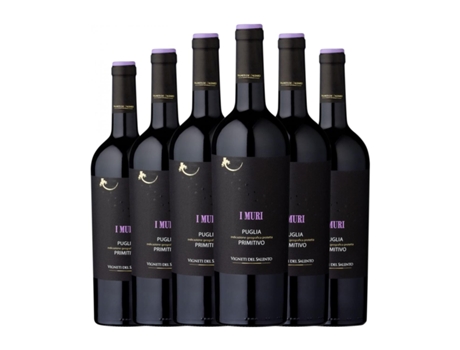 Vinho FANTINI I Muri Primitivo Puglia (0.75 L - 6 Unidades)
