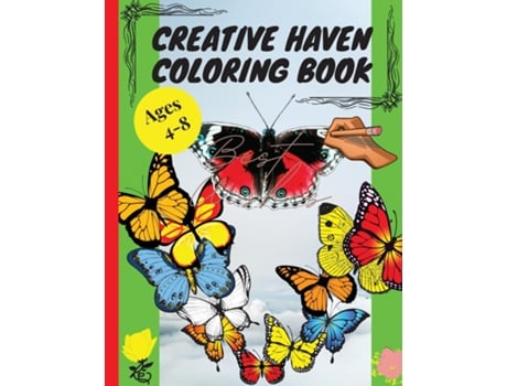 Livro Creative Haven Coloring Book Coloring Book For Kids Ages 4-8 De Claudia (inglês)