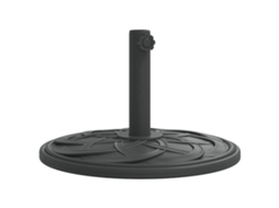 Parasol Base, Parasol Bases Vidaxl Preto Polietileno (n/a)