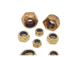 Porca De Latão, 2-10 Peças Din985 M4 M5 M6 M8 M10 Porcas Inserção