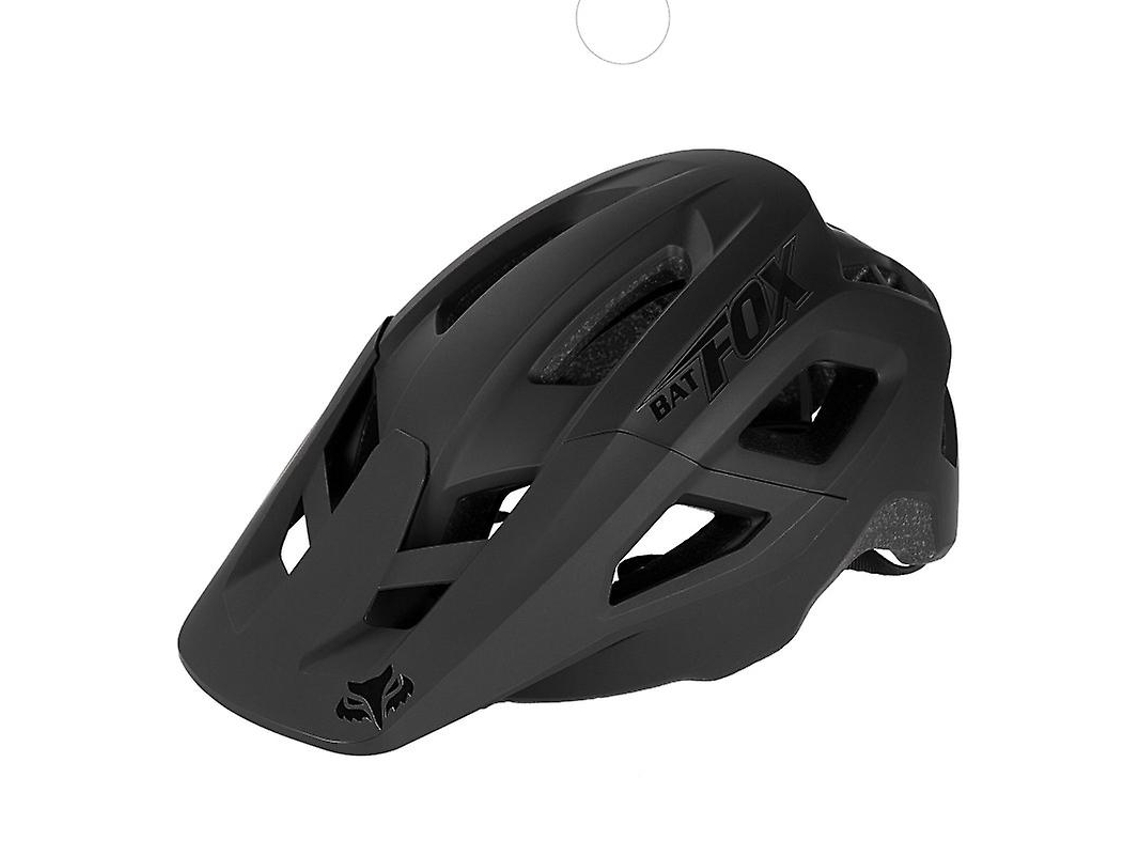 Capacete De Ciclismo De Montanha (preto Fosco) (tamanho G: 58-62 Cm)