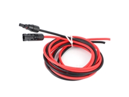Cabo de extensão para painel solar (especificação 10 AWG, com conector MC4)