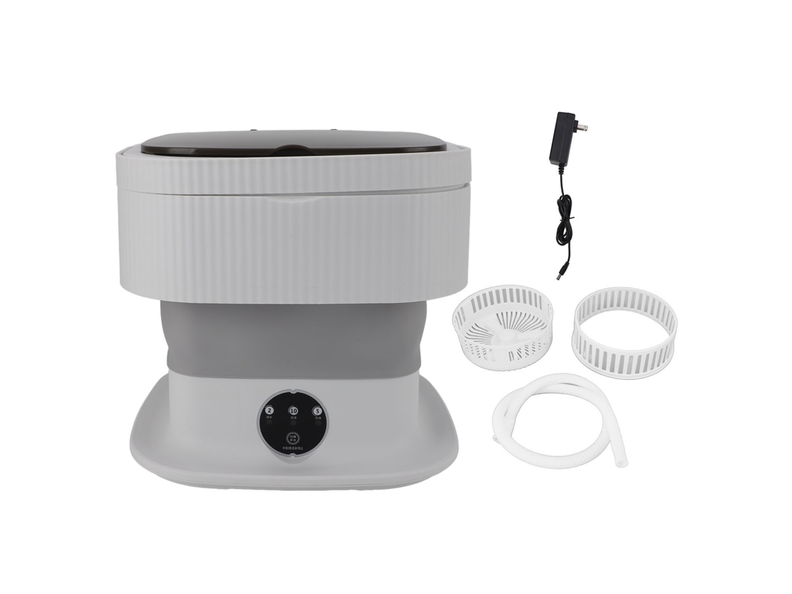 Mini máquina de lavar plegável 60w 10l ipx4 portátil para dormitório viagem S/MARCA