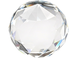 Puxador De Cristal Para Armário, Puxador Esférico Facetado De 5cm 2 Polegadas, Estilo Europeu, Para Gaveta Com Furo