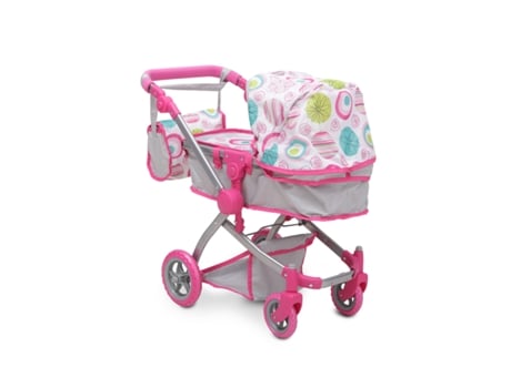 Carrinho De Bonecas Rosa Rosa 9651b Moni Toys Moni Toys