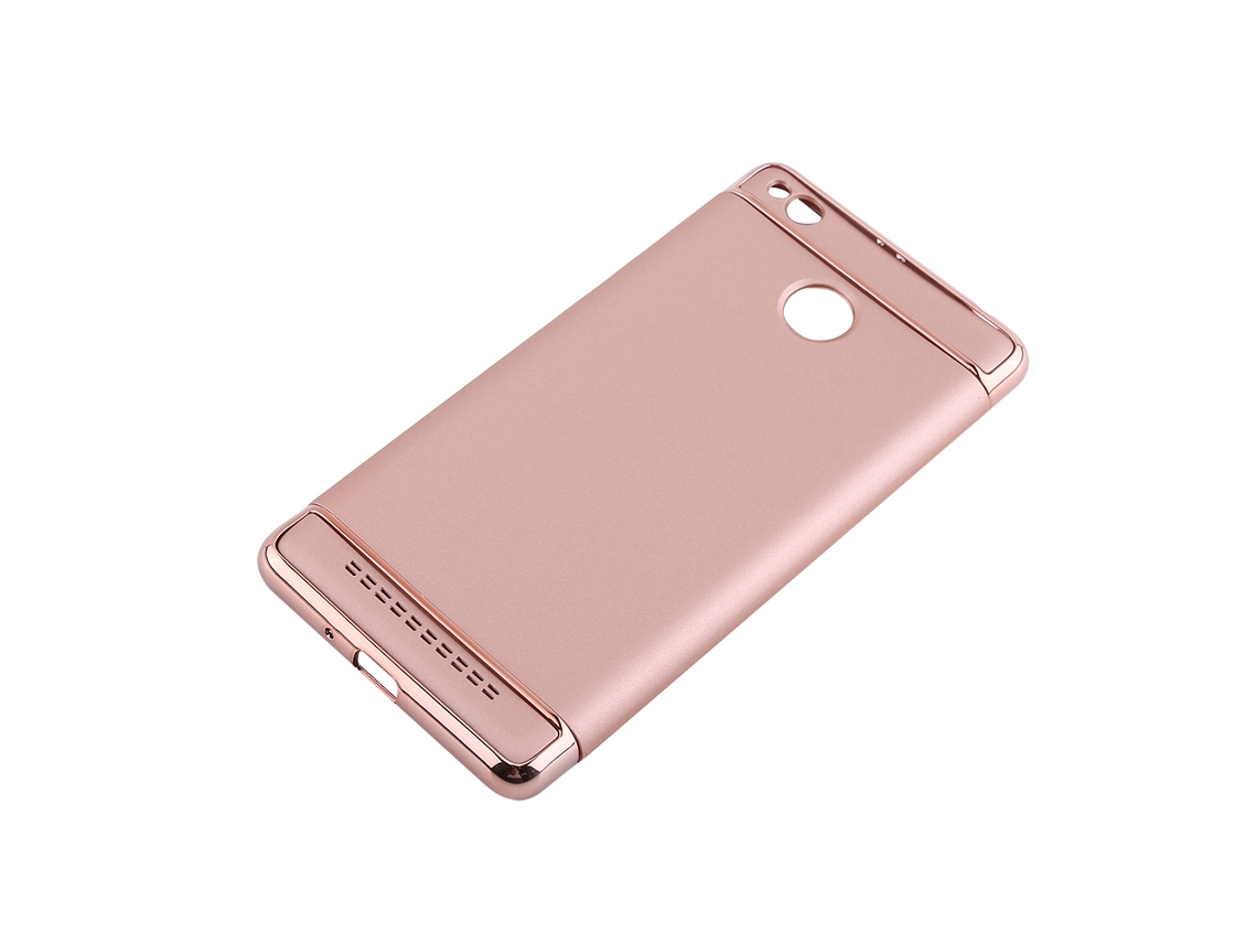 Capa de Telefone Redmi 3s/3pro Rose Gold com Cobertura Total EOOCOO