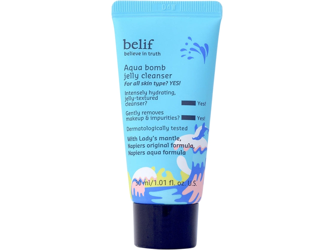Belif Gel De Limpeza Facial 30 Ml - Viagem, Limpeza Diária E Suave