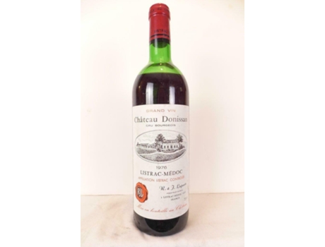 Vinho Tinto CHÂTEAU DONISSAN 1976 (75 cl - 1 unidade)
