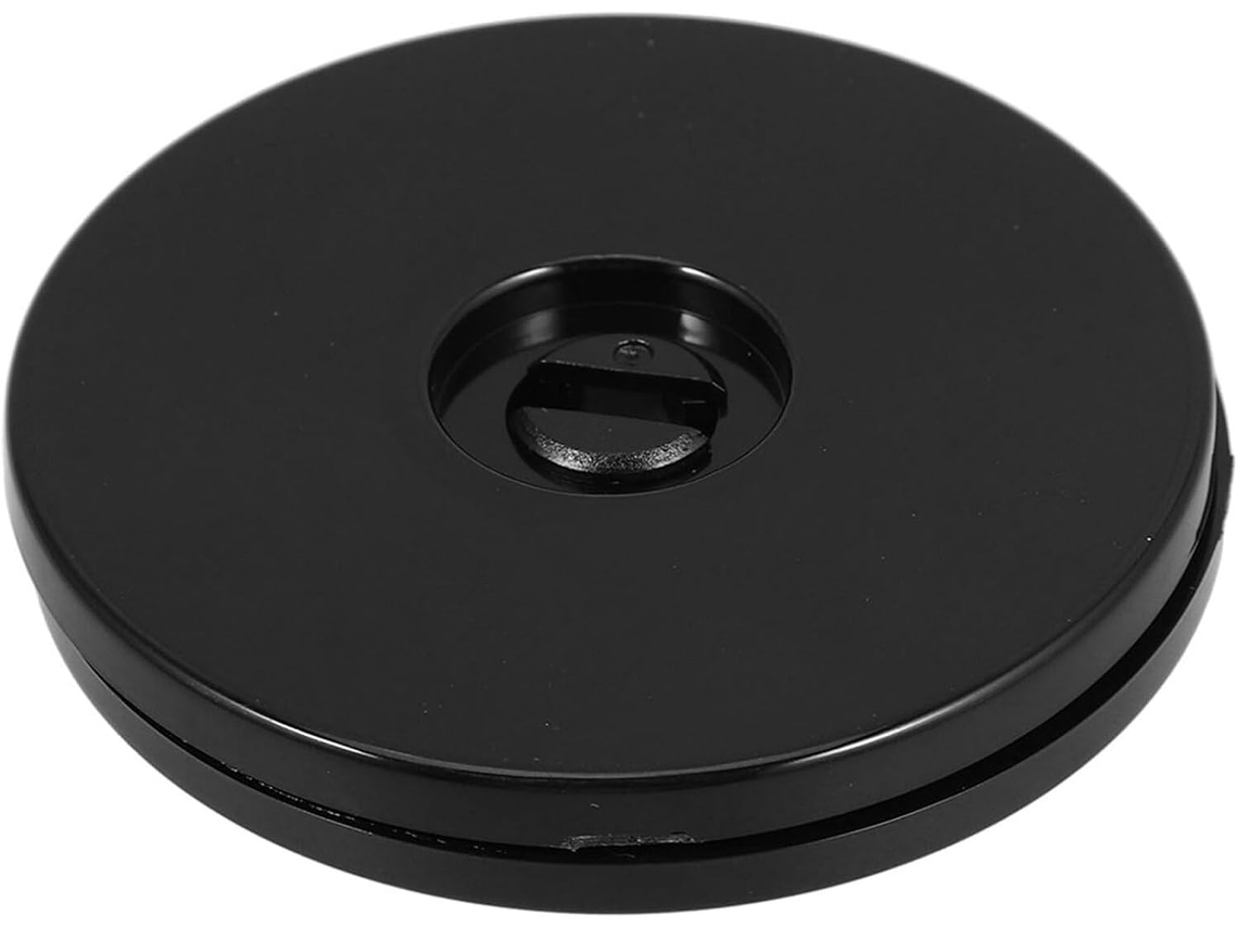 Suporte Giratório Para Exibição Com Base Rotativa, Preto